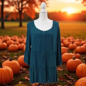 Westbound‎ Teal Women's PULLOVER TOP XL VGC
